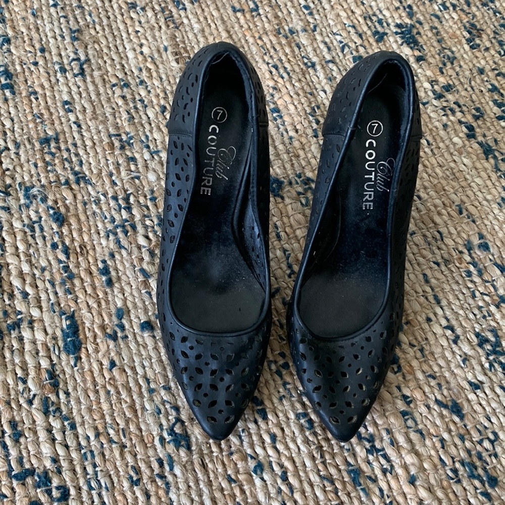 Used black heels